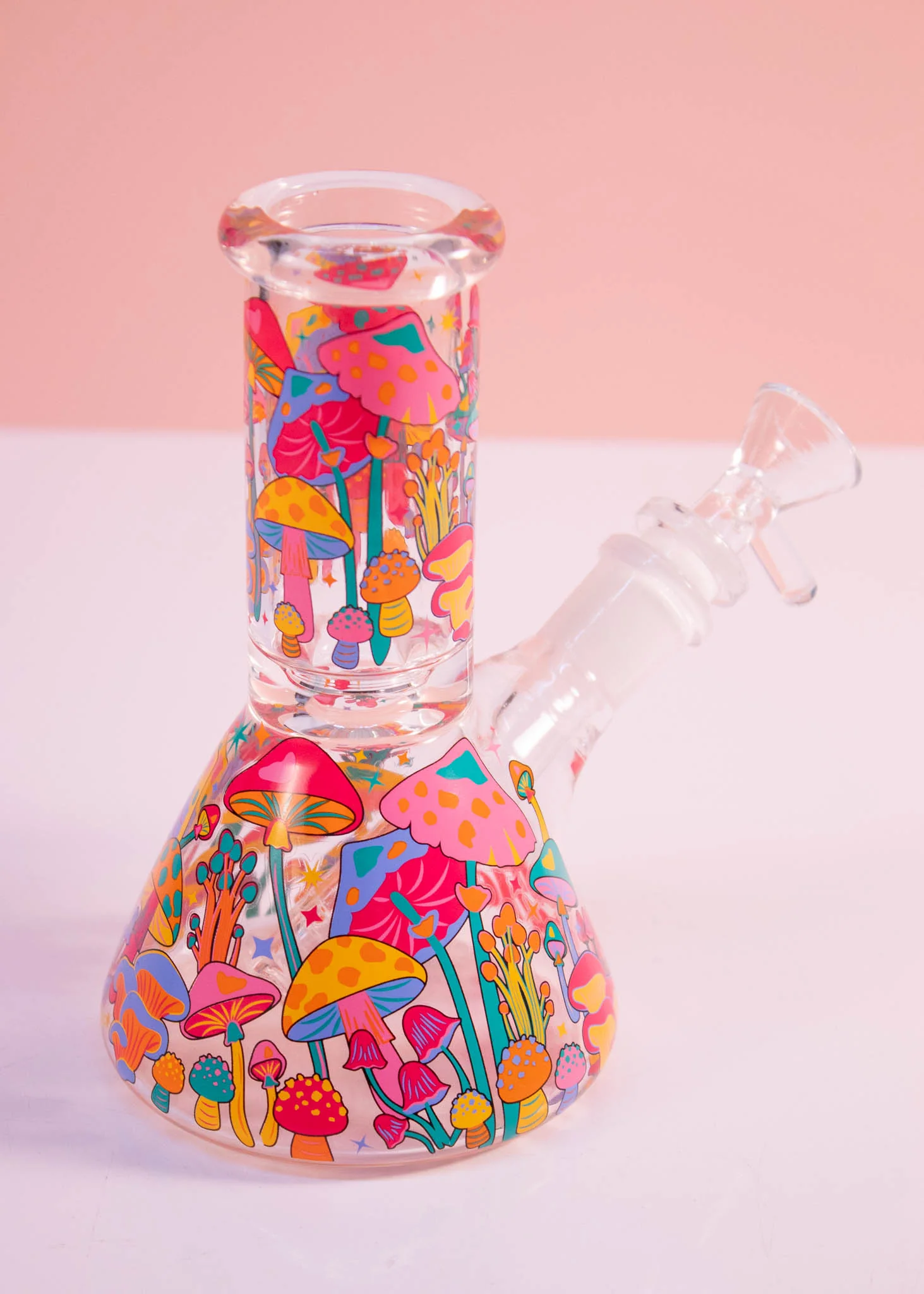 COLORFUL MUSHROOM BONG 6" - Image 3