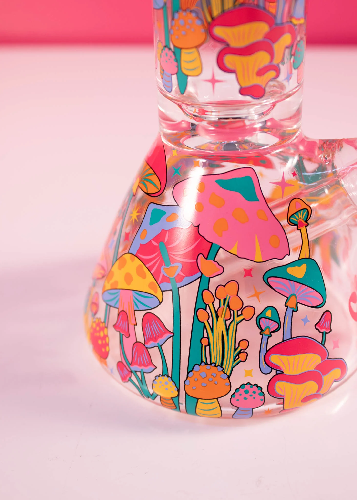 COLORFUL MUSHROOM BONG 6" - Image 4