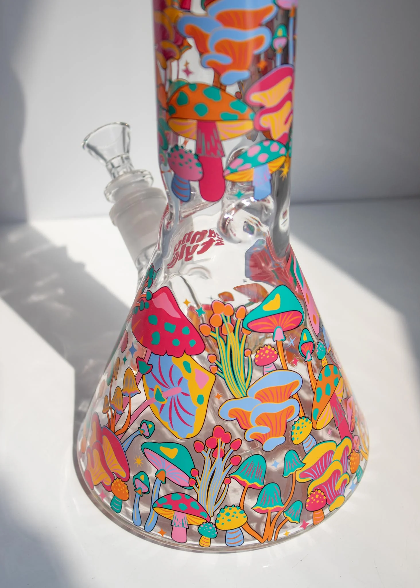 COLORFUL MUSHROOM BONG 16" - Image 3