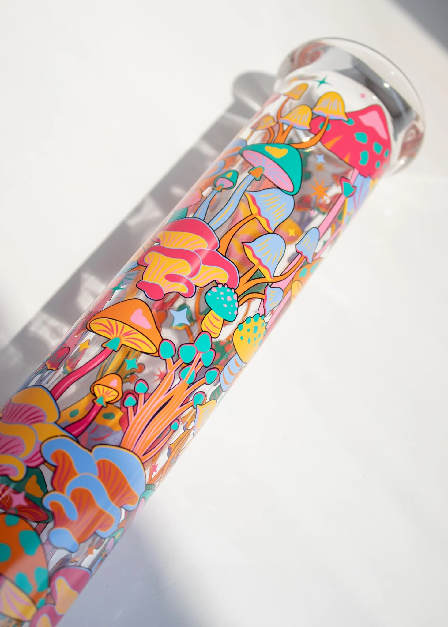 COLORFUL MUSHROOM BONG 16" - Image 4