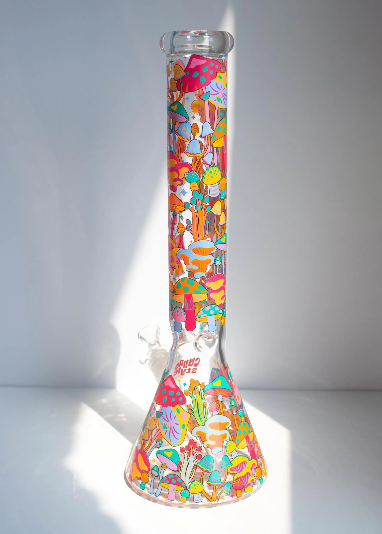 COLORFUL MUSHROOM BONG 16" - Image 5