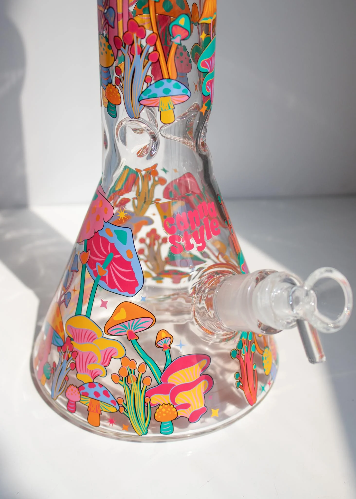 COLORFUL MUSHROOM BONG 16" - Image 6