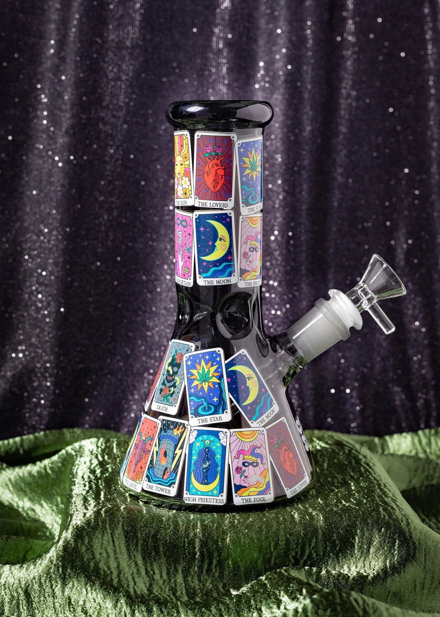 TAROT CARD BONG 8" - Image 3